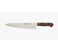 Arcos Couteau de Chef Professionnel - Lame Acier Inoxydable NITRUM 25 cm - Manche Bois Palissandre - Coupe Précise et Durable - Série Atlantico