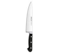 Arcos Couteau de Chef Professionnel - Lame Forgée Acier Inoxydable NITRUM 21 cm - Manche POM Résistant - Idéal pour Cuisine - Série Classique