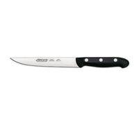 Arcos Couteau de Cuisine Professionnel en Acier - Idéal pour Éplucher les Fruits et Légumes, Poignée Ergonomique en Polyoxyméthylène, Lame de 150 mm - Couleur Noire, Série Maitre