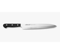 Arcos Couteau de Chef Yanagiba en Acier Inoxydable - Poignée Ergonomique en Polyoxyméthylène, Idéal pour Usage Asiatique - Lame de 240 mm, Couleur Noire, Série Universelle