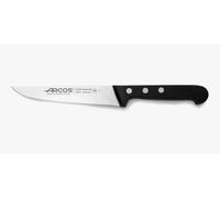 Arcos Couteau de Cuisine en Acier Inoxydable Nitrum avec Lame de 150 mm - Couteau Utilitaire Professionnel, Poignée Ergonomique en Polyoxyméthylène POM - Couleur Noire, Série Universelle