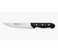 Arcos Couteau de Cuisine en Acier Inoxydable Nitrum avec Lame de 180 mm - Couteau Utilitaire Professionnel, Poignée Ergonomique en Polyoxyméthylène POM - Noir, Série Maitre