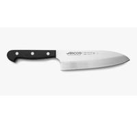 Arcos Couteau Deba Universel 7" - Acier Inoxydable NITRUM. Manche Noir POM Ergonomique et Antidérapant. Idéal pour Usage Quotidien - Série Universelle
