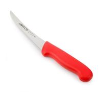 Arcos Couteau Désosseur 5" Acier Inoxydable Nitrum Lame 140 mm Couteau de Boucher Professionnel pour Viande Manche Ergonomique Polypropylène Série 2900 Rouge