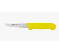 Arcos Couteau Désosseur Lame Acier Inoxydable Nitrum 130 mm - Couteau de Boucher Professionnel pour Viande - Manche Ergonomique Polypropylène Série 2900 - Jaune