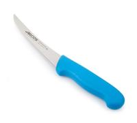 Arcos Couteau Désosseur Lame Acier Inoxydable Nitrum 140 mm. Couteau Professionnel pour Viande. Manche Ergonomique Polypropylène. Série 2900. Bleu