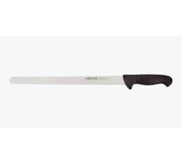 Arcos Couteau Fiambre Flexible 35 cm - Lame Acier Inoxydable NITRUM - Durabilité et Précision - Manche Polypropylène Noir - Série 2900