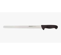 Arcos Couteau Fiambre Flexible 35 cm - Lame Acier Inoxydable NITRUM - Durabilité et Précision - Manche Polypropylène Noir - Série 2900