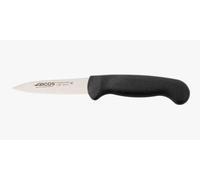Arcos Couteau Mondador Acier Inoxydable 80 mm - Pour Fruits et Légumes - Manche Polypropylène Noir - Série 2900
