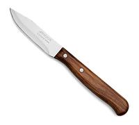 Arcos Couteau Mondador Professionnel - Lame Acier Inoxydable NITRUM 65 mm, Manche Bois Comprimé, Rivets Acier Inoxydable, Série Latina