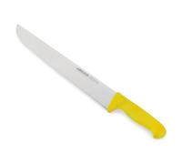 Arcos Couteau Pêcheur Lame Dentelée Acier Inoxydable 35 cm - Durabilité et Précision - Manche Polypropylène Jaune - Série 2900