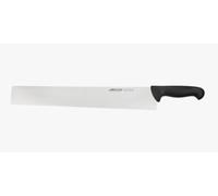 Arcos Couteau Salami et Fromage - Lame Acier Inoxydable NITRUM 41 cm - Coupe Précise et Durable - Manche Polypropylène Noir - Série 2900