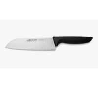 Arcos Couteau Santoku Niza 18 cm – Alvéoles, Acier inoxydable NITRUM, manche léger et résistant