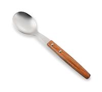 Arcos Couteaux de Table - Cuillère Acier Inoxydable 18/10 pour Déjeuner ou Petit Déjeuner, Manche Bois Comprimé, 15 cm, Usage Quotidien - Série C