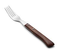 Arcos Couteaux de Table - Fourchette à Viande Acier Inoxydable 18/10, 20 cm - Manche Nylon Résistant - Idéal Cuisine et Salle à Manger - Marron