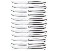 Arcos Lot de 12 couteaux de table en acier inoxydable monobloc 110 mm (4,33 pouces) couleur argent (12 pièces)