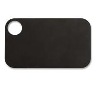 Arcos Planche à Découper en Résine Phénolique et Fibre de Cellulose, Surface Texturée Antidérapante pour Découpe Sécurisée, Hygiénique et Sans Odeur, 240 x 140 mm, Série Tablas, Couleur Noire