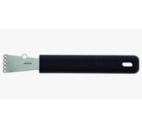 Arcos Râpe à Zeste Acier Inoxydable 40 mm - Manche Ergonomique Noir - Outil de Cuisine Polyvalent pour Agrumes et Plus