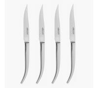 Arcos Série de couteaux de table - Lot de 4 couteaux à steak - Monoblock en acier inoxydable de 110 mm - Couteau monobloc en acier inoxydable couleur argent