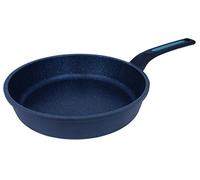 Arcos Série Thera | Poêle Anti-adhésive | Aluminium Coulé | Compatible Tous Feux | Manches ergonomiques en Plastique et en Silicone | Économie d'énergie | Va au Lave-Vaisselle | Noir et Bleu (30 cm)