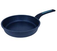 Arcos Série Thera | Poêle Anti-adhésive | Aluminium Coulé | Compatible Tous Feux | Manches ergonomiques en Plastique et en Silicone | Économie d'énergie | Va au Lave-Vaisselle | Noir et Bleu (24 cm)
