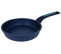Arcos Série Thera | Poêle Anti-adhésive | Aluminium Coulé | Compatible Tous Feux | Manches ergonomiques en Plastique et en Silicone | Économie d'énergie | Va au Lave-Vaisselle | Noir et Bleu (18 cm)