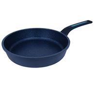 Arcos Série Thera | Poêle Anti-adhésive | Aluminium Coulé | Compatible Tous Feux | Manches ergonomiques en Plastique et en Silicone | Économie d'énergie | Va au Lave-Vaisselle | Noir et Bleu (28 cm)
