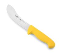 Arcos Séries 2900 - Couteau à Dépouiller - Lame Acier Inoxydable Nitrum 190 mm - Manche Polypropylène Couleur Jaune