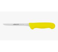 Arcos Séries 2900 - Couteau à Désosser - Lame Acier Inoxydable Nitrum 160 mm - Manche Polypropylène Couleur Jaune