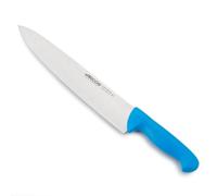 Arcos Séries 2900 - Couteau du Chef Couteau à Découper - Lame Acier Inoxydable Nitrum 300 mm - Manche Polypropylène Couleur Bleu