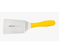 Arcos Séries 2900 - Spatule da Cuisine - Lame Acier Inoxydable Nitrum 155x90 mm - Manche Polypropylène Couleur Jaune