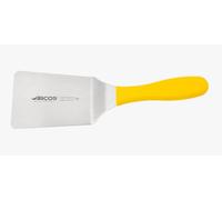 Arcos Séries 2900 - Spatule da Cuisine - Lame Acier Inoxydable Nitrum 155x90 mm - Manche Polypropylène Couleur Jaune