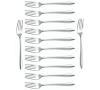 Arcos Séries Berlin - Boîte 12 pièces Fourchette de Table - Monobloc d'une Pièce Acier Inoxydable 18/10 et 200 mm Couleur Argent (12 pcs)