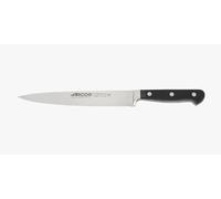 Arcos Séries Clasica - Couteau Cuisine - Lame Acier Inoxydable Forgé Nitrum 210 mm - Manche Polyoxyméthyléne (Pom) Couleur Noir