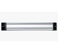 Arcos Support Magnétique pour Couteaux - Organisateur de Cuisine PVC, Acier et ABS - 30 x 4,5 cm - Design Élégant Gris et Noir - Gain d'Espace et Sécurité