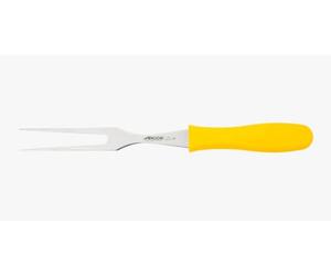 Arcos Tendeur Tranchant Acier Inoxydable 180 mm - Idéal Viandes Grillées - Manche Polypropylène Jaune - Série 2900
