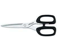 Arcos Tijeras de Cuisine Professionnelles, Acier Inoxydable 200 mm, Manche Résistant en Polypropylène Noir, Usage Quotidien, Série Prochef