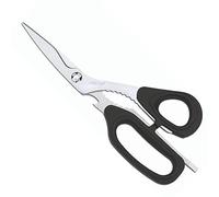 Arcos Tijeras de Cuisine Professionnelles, Lame Acier Inoxydable pour Coupe Précise, 215 mm, Manche Résistant Polypropylène Noir, Série Prochef
