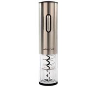 ARCOS Tire-Bouchon Électrique en ABS avec Batterie Rechargeable - Ouvre-Bouteille Moderne et Élégant en Coffret. Couleur Argent