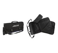 Arcos Trousse Couteaux - Couteaux Sac à Dos 9 pièces - Polyester 600D avec Recouvrement PVC 330 x 480 x 185 mm - Couleur Noir (Couteaux Non Inclus)