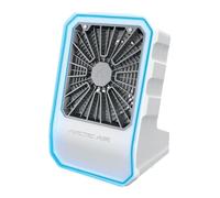 Arctic Air Refroidisseur évaporatif pour extérieur, portable et ultra silencieux avec 4 vitesses de ventilateur, rechargeable par USB, batterie de 6 heures, idéal pour la plage, la piscine, la