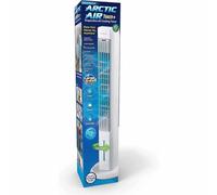 Arctic Air Tower+ Refroidisseur évaporatif d'intérieur ventilateur oscillant silencieux, minuterie d'arrêt automatique, 4 vitesses, veilleuse LED, refroidissement 16