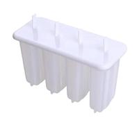 Arctic Crystal Ensemble de cubes de congélation, forme creuse à quatre cellules avec noyau flexible, kit de forme en polymère comestible sans danger pour les collations, station de préparation de