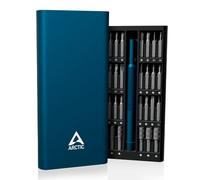 ARCTIC Kit de tournevis de précision 62 en 1 – Philipps/Slotted/Torx/Pozidriv/Hex – boîtier aluminium