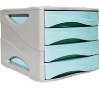 ARDA 15P4PPASBL module de classement de bureau Plastique Bleu, Gris
