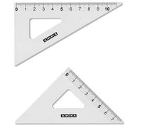 Arda 80312 Triangle Triangle 45° Aluminium 2 Pièce(S)