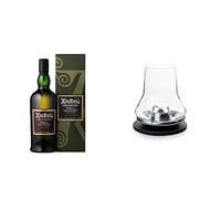 Ardbeg Islay Corryvreckan Single Malt Whisky 700 ml & PEUGEOT- Coffret Dégustation Whisky - Verre à Whisky + Socle Rafraîchissant + Sous-Verre - Idée Cadeau Whisky, Armagnac, Cognac