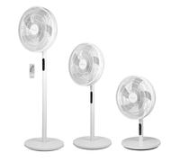 Ardes AR5PR4005 Ventilateur 40 cm blanc réglable à 3 vitesses avec télécommande
