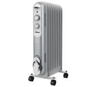 Ardes Radiateur à bain d'huile AR4R09S 2000 W 9 éléments Thermostat Intérieur Noir/Gris/Blanc