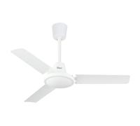 Ardes Ventilateur de plafond AR5A90 — 3 pales métalliques, 90 cm, 3 vitesses, blanc